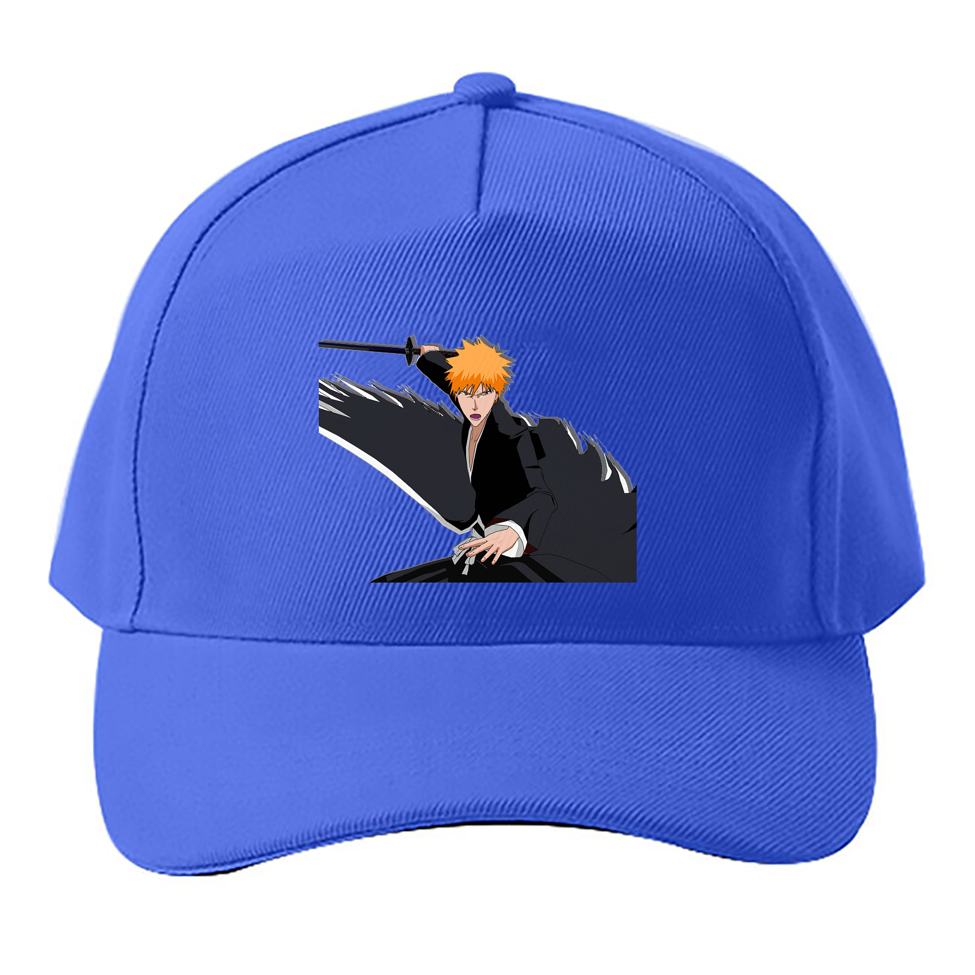 （画像用） ブリーチ 黒崎一護（くろさき いちご）BLEACH Kurosaki Ichigo ベースボールキャップ 綿100％ 男女兼用 帽子 スポーツ